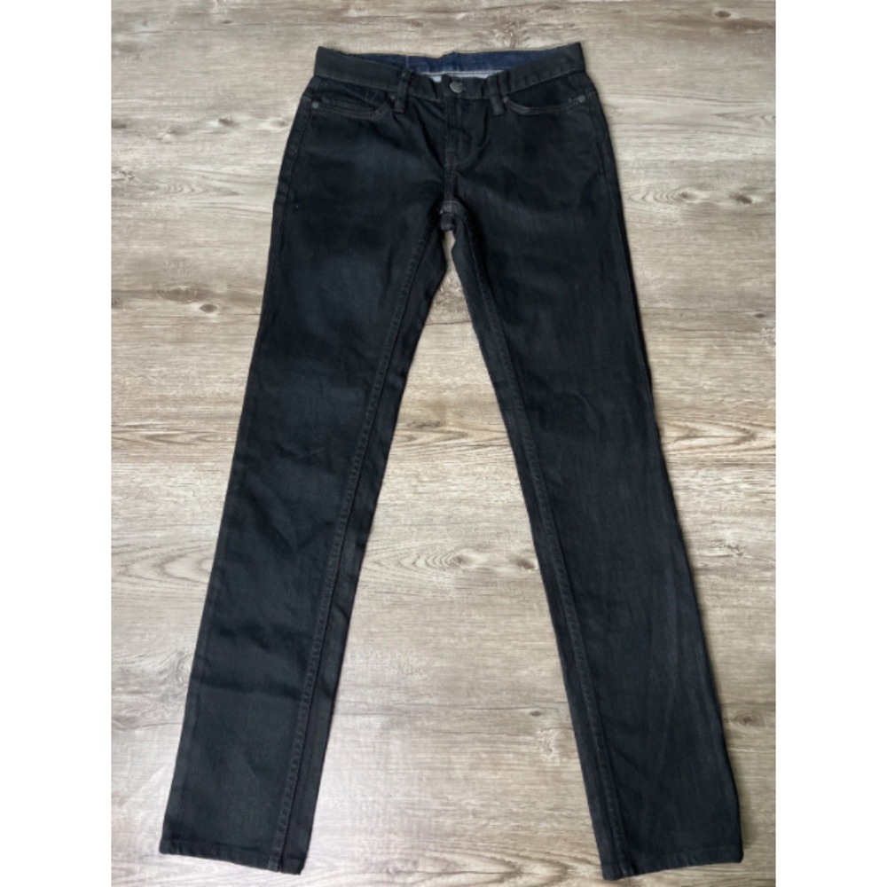 AllSaints Spitalfields Skinny Jeans Womens 27 Black Slim Edgy Rocker